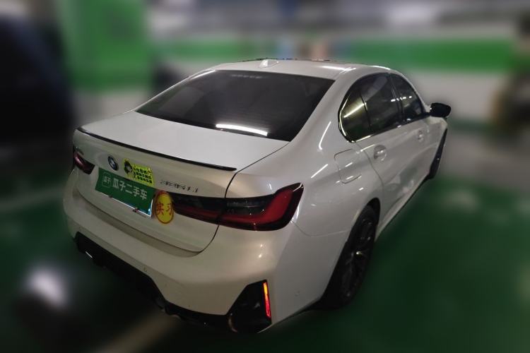Used BMW 3 Series 2023 325Li M Sport Night Edition Package Rear Right 45 Deg