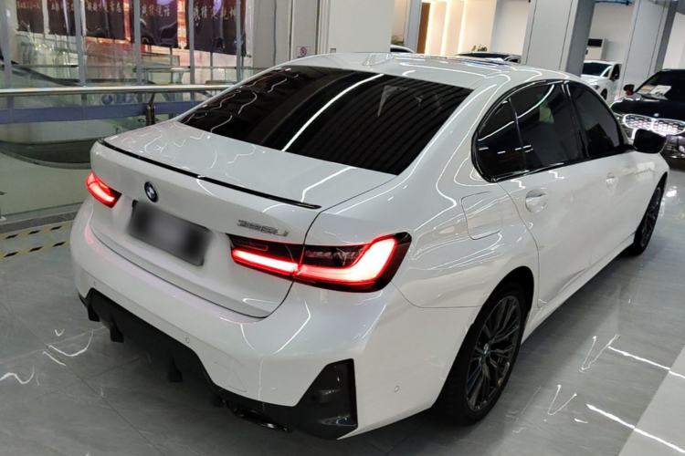 Used BMW 3 Series 2023 325Li M Sport Night Edition Package Rear Right 45 Deg