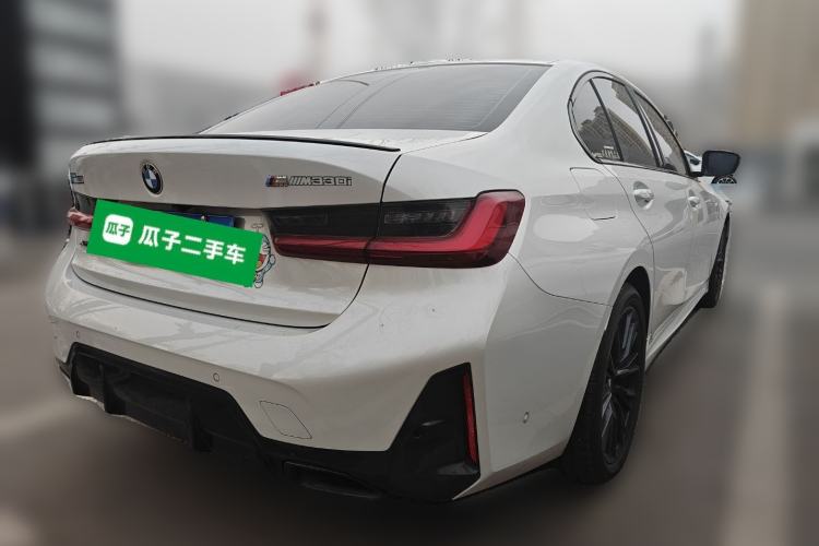 Used BMW 3 Series 2023 325i M Sport Night Edition Package Rear Right 45 Deg