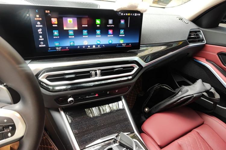 Used BMW 3 Series 2024 325Li M Sport Package Audio And AC Panel
