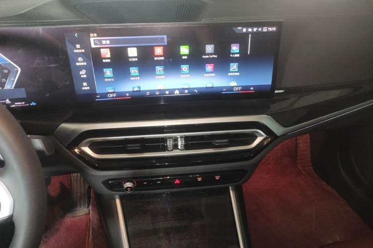 Used BMW 3 Series 2024 325Li M Sport Package Audio And AC Panel