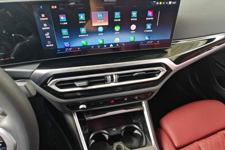 Used BMW 3 Series 2024 325Li M Sport Night Edition Package Audio And AC Panel