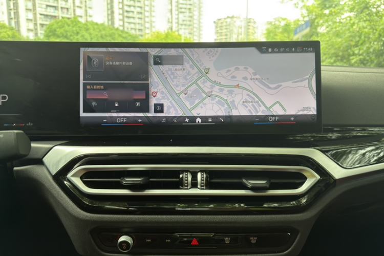 Used BMW 3 Series 2024 325Li M Sport Night Edition Package Audio And AC Panel