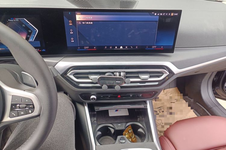 Used BMW 3 Series 2024 325i M Sport Package Audio And AC Panel