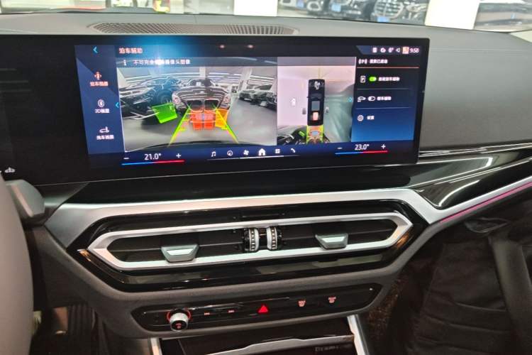 Used BMW 3 Series 2024 325Li M Sport Night Edition Package Audio And AC Panel
