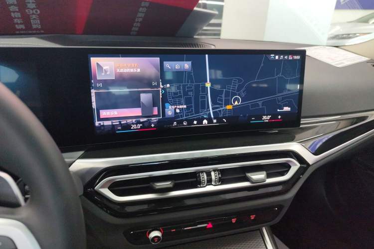 Used BMW 3 Series 2024 325Li M Sport Night Edition Package Audio And AC Panel