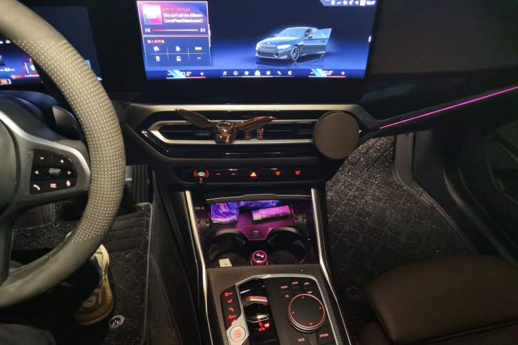 Used BMW 3 Series 2024 325Li M Sport Night Edition Package Audio And AC Panel