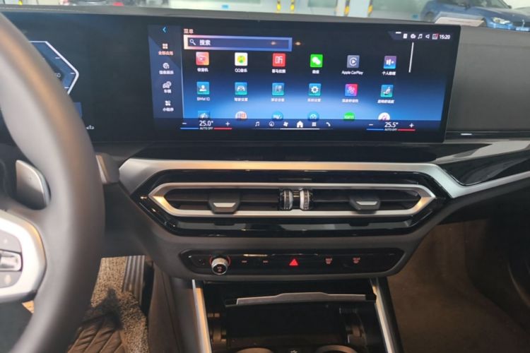 Used BMW 3 Series 2024 320Li M Sport Package Audio And AC Panel