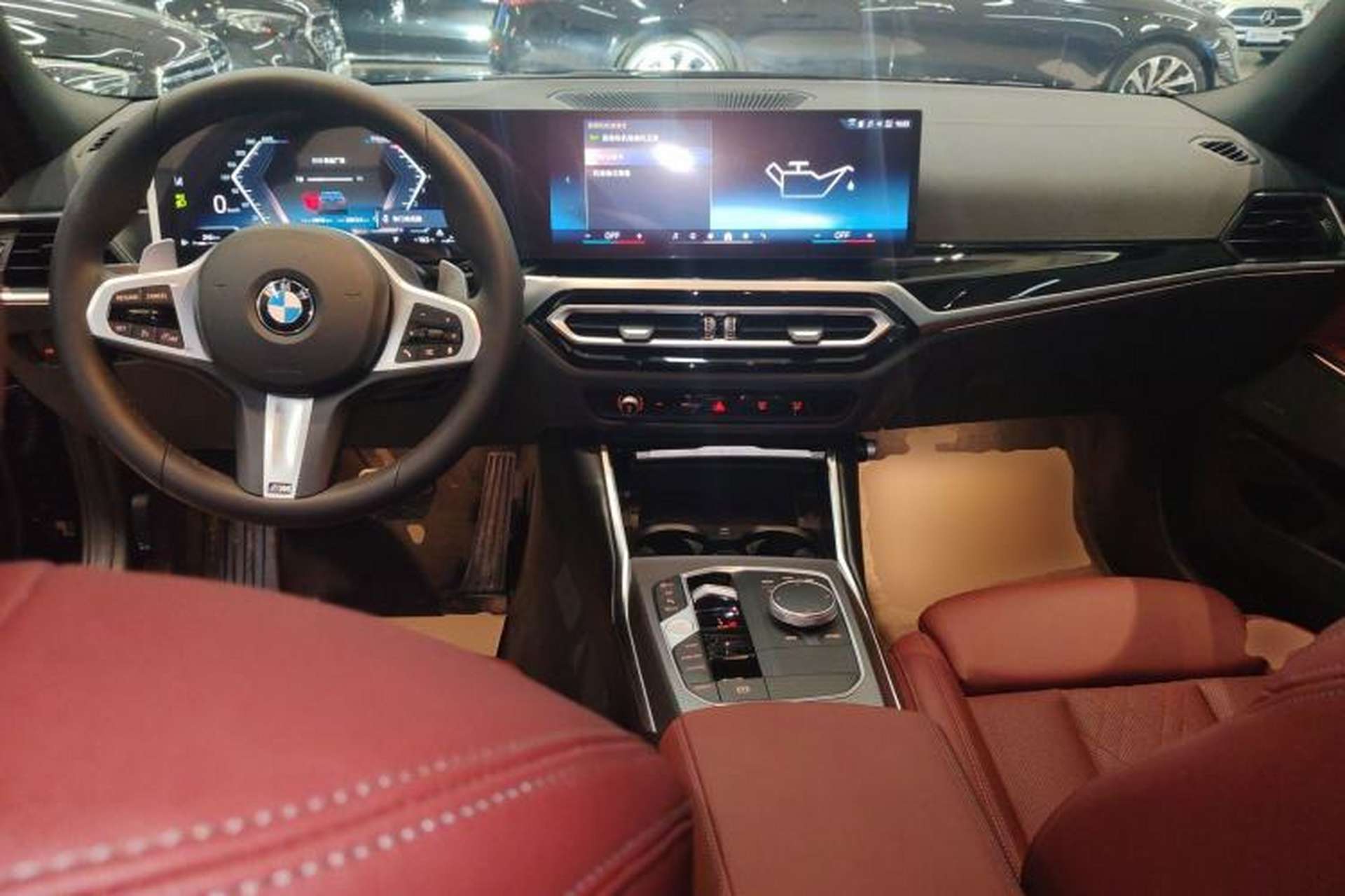 Used BMW 3 Series 2024 325i M Sport Night Edition Package Center Console