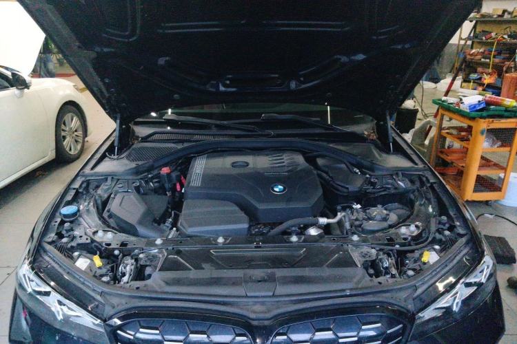 Used BMW 3 Series 2024 325Li M Sport Night Edition Package Engine Bay