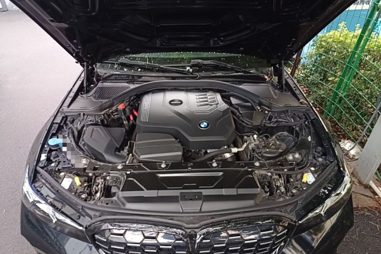 Used BMW 3 Series 2024 325i M Sport Night Edition Package Engine Bay