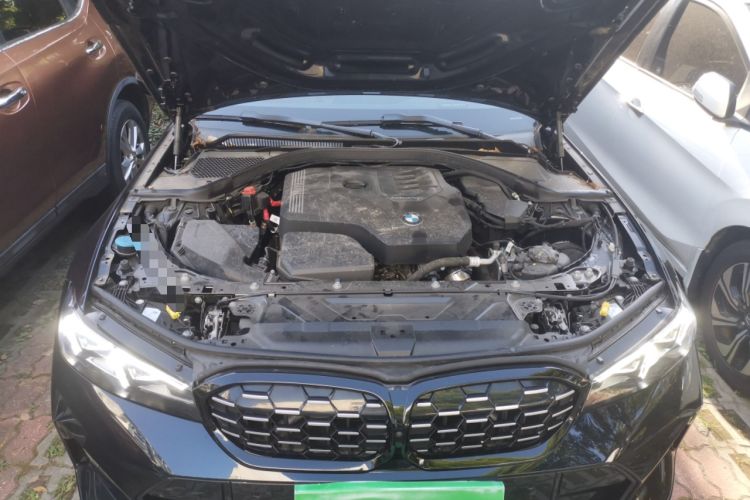 Used BMW 3 Series 2024 325i M Sport Night Edition Package Engine Bay