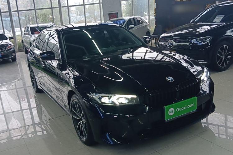 Used BMW 3 Series 2024 325Li M Sport Package Front Right 45 Deg
