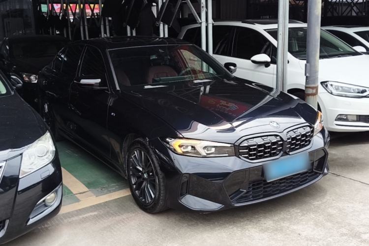Used BMW 3 Series 2024 325i M Sport Night Edition Package Front Right 45 Deg