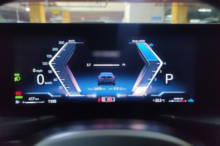 Used BMW 3 Series 2024 325Li M Sport Night Edition Package Instrument Cluster