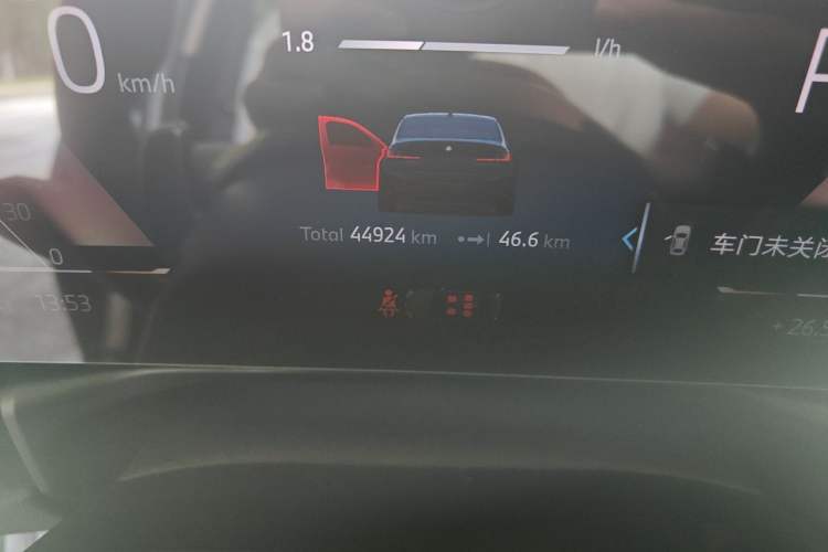 Used BMW 3 Series 2024 325Li M Sport Night Edition Package Odometer Close Up