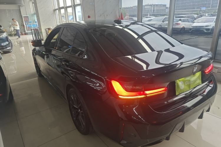 Used BMW 3 Series 2024 330i M Sport Night Edition Package Rear Left 45 Deg