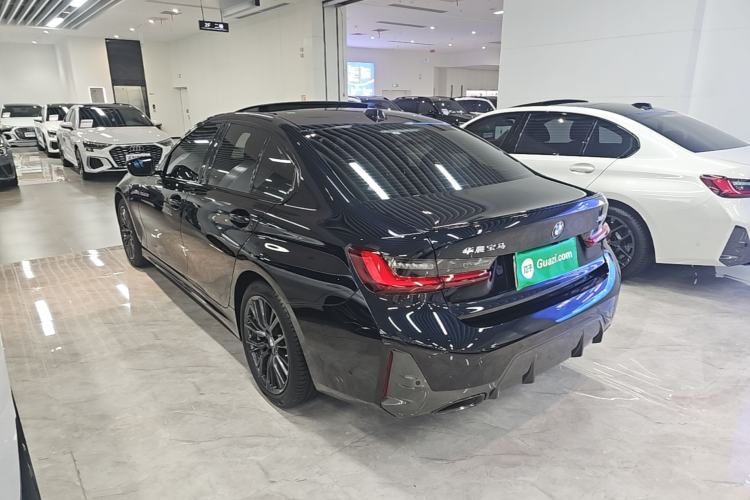 Used BMW 3 Series 2024 325i M Sport Night Edition Package Rear Left 45 Deg