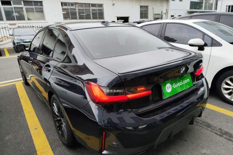 Used BMW 3 Series 2024 330i M Sport Night Edition Package Rear Left 45 Deg