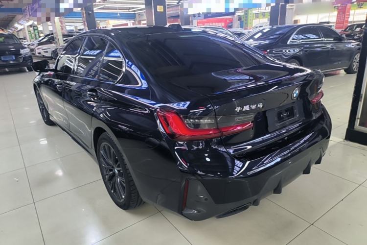 Used BMW 3 Series 2024 325i M Sport Night Edition Package Rear Left 45 Deg