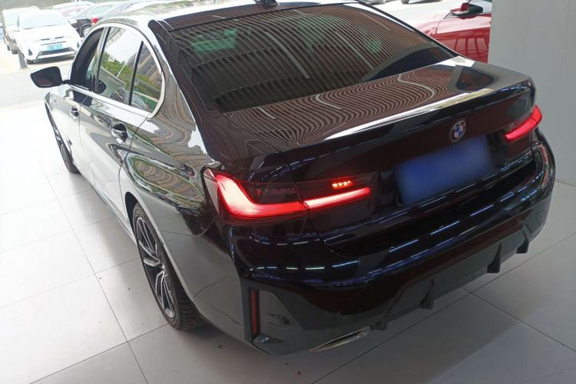 Used BMW 3 Series 2024 320Li M Sport Package Rear Left 45 Deg