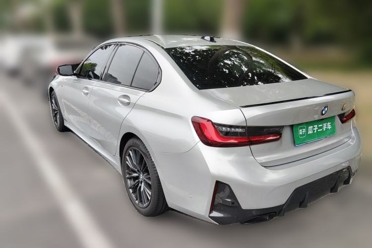 Used BMW 3 Series 2024 325i M Sport Night Edition Package Rear Left 45 Deg