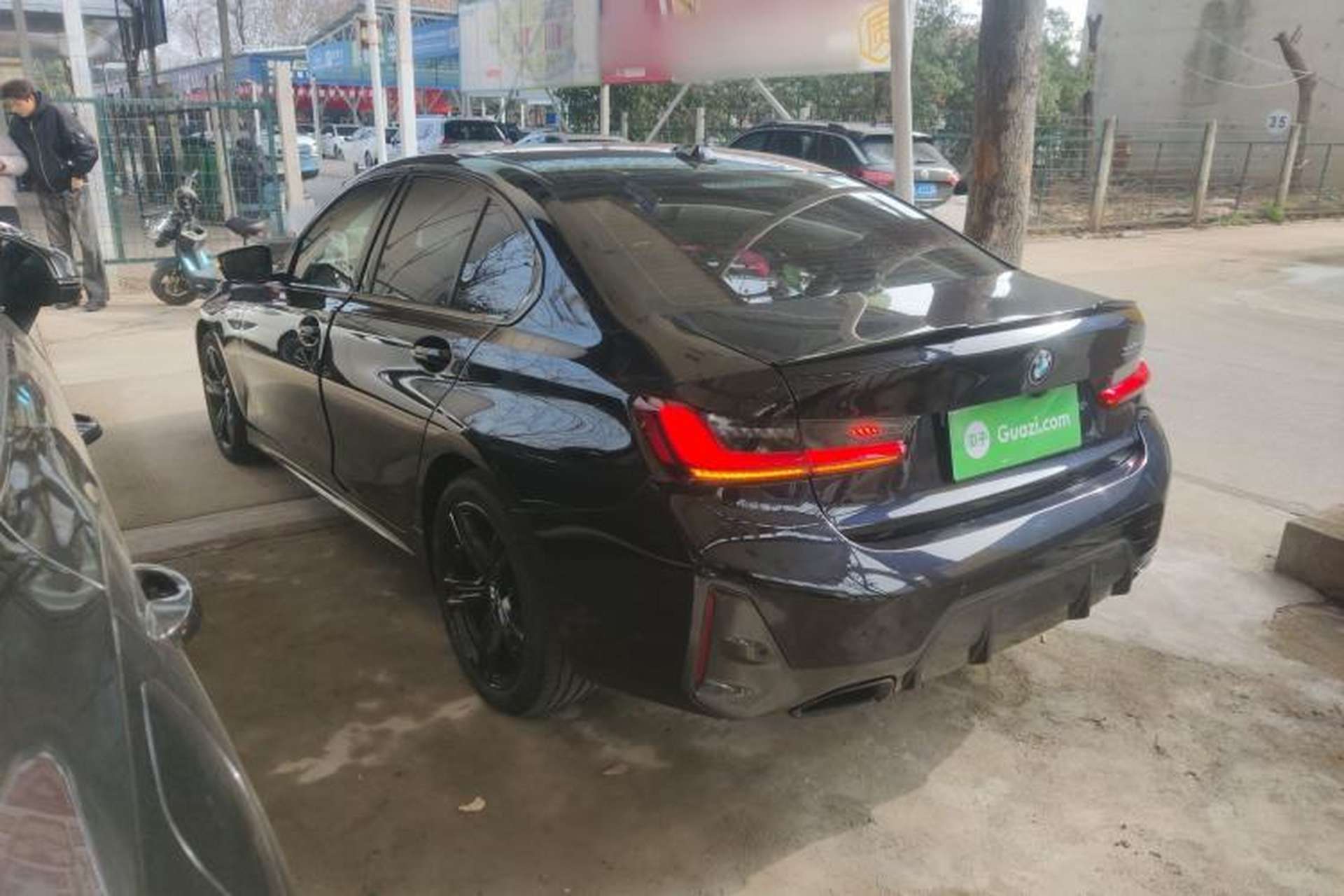 Used BMW 3 Series 2024 325i M Sport Package Rear Left 45 Deg