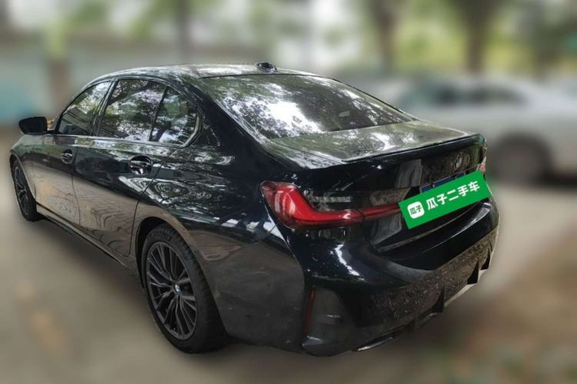 Used BMW 3 Series 2024 325Li M Sport Night Edition Package Rear Left 45 Deg