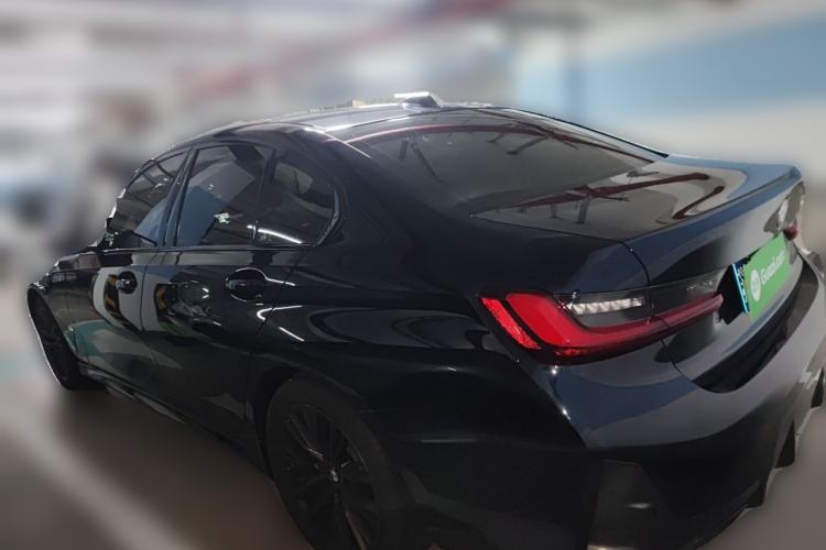 Used BMW 3 Series 2024 325i M Sport Night Edition Package Rear Left 45 Deg
