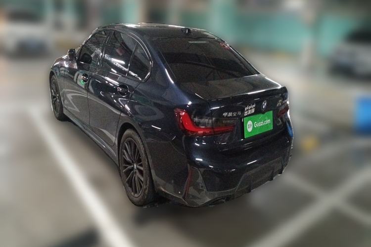 Used BMW 3 Series 2024 330Li M Sport Night Edition Package Rear Left 45 Deg