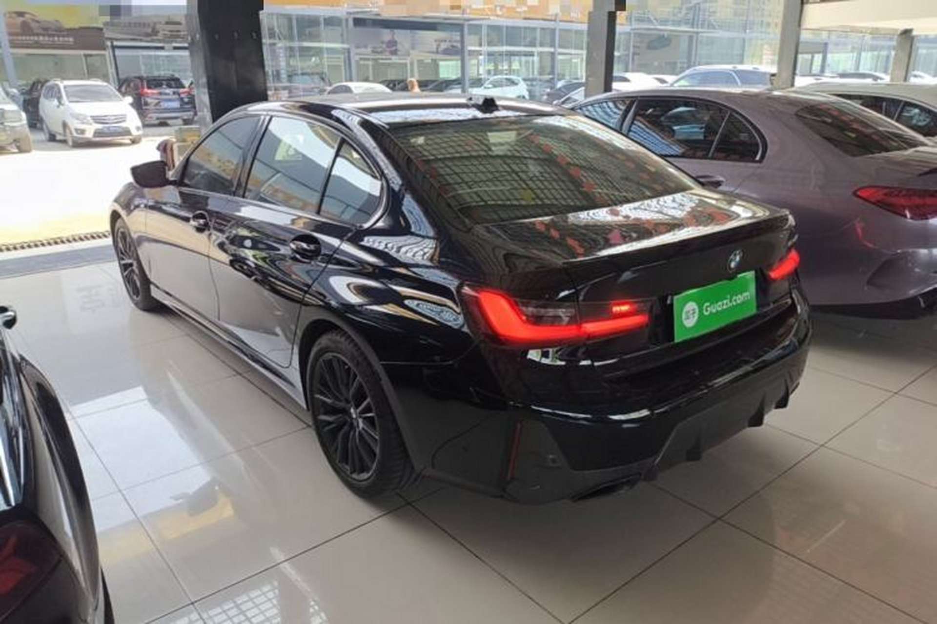 Used BMW 3 Series 2024 325Li M Sport Night Edition Package Rear Left 45 Deg