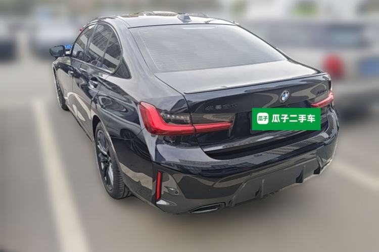 Used BMW 3 Series 2024 325i M Sport Night Edition Package Rear Left 45 Deg
