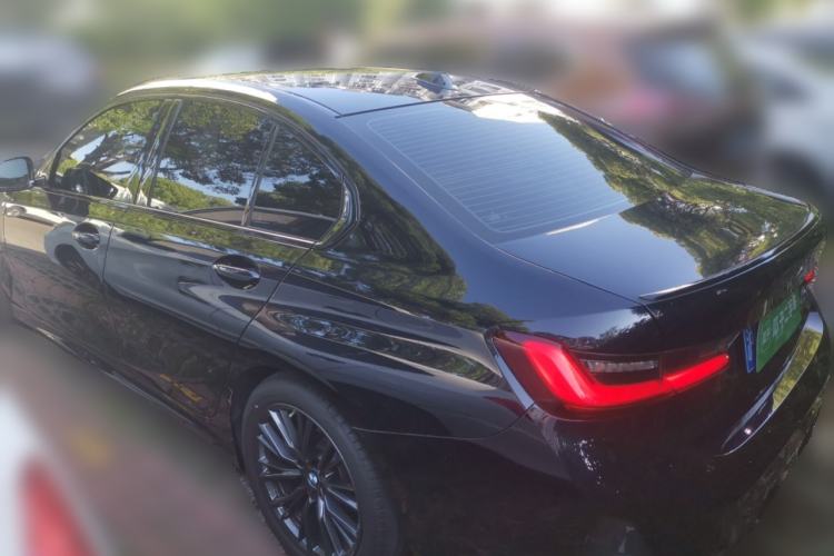 Used BMW 3 Series 2024 325i M Sport Night Edition Package Rear Left 45 Deg