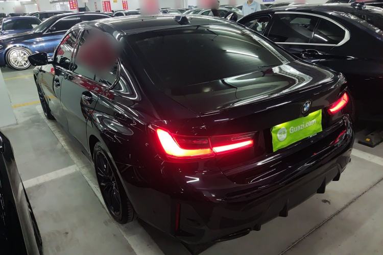Used BMW 3 Series 2024 325i M Sport Night Edition Package Rear Left 45 Deg