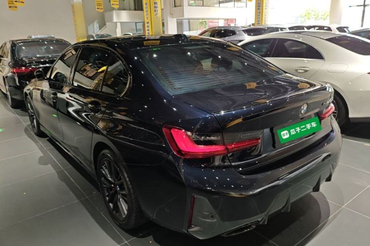 Used BMW 3 Series 2024 325Li M Sport Night Edition Package Rear Left 45 Deg