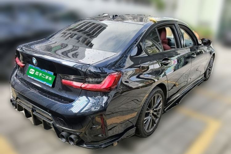 Used BMW 3 Series 2024 325Li M Sport Night Edition Package Rear Right 45 Deg