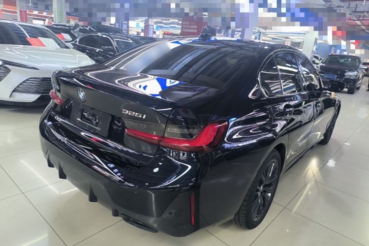 Used BMW 3 Series 2024 325i M Sport Night Edition Package Rear Right 45 Deg