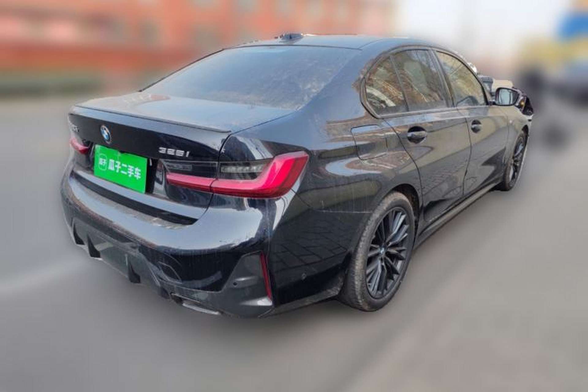 Used BMW 3 Series 2024 325i M Sport Night Edition Package Rear Right 45 Deg