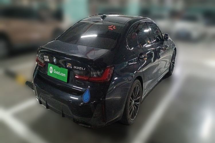 Used BMW 3 Series 2024 330Li M Sport Night Edition Package Rear Right 45 Deg