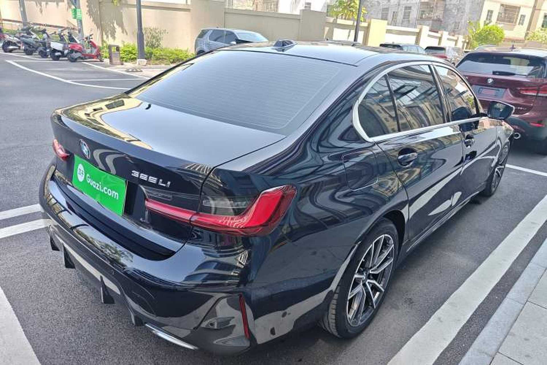 Used BMW 3 Series 2024 325Li M Sport Package Rear Right 45 Deg