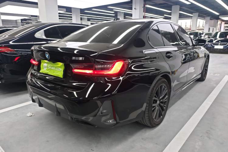 Used BMW 3 Series 2024 325i M Sport Night Edition Package Rear Right 45 Deg