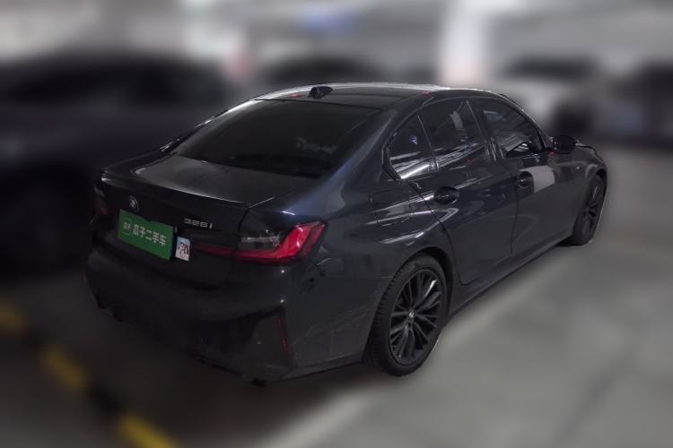 Used BMW 3 Series 2024 325i M Sport Night Edition Package Rear Right 45 Deg