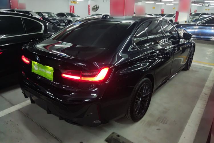 Used BMW 3 Series 2024 325i M Sport Night Edition Package Rear Right 45 Deg