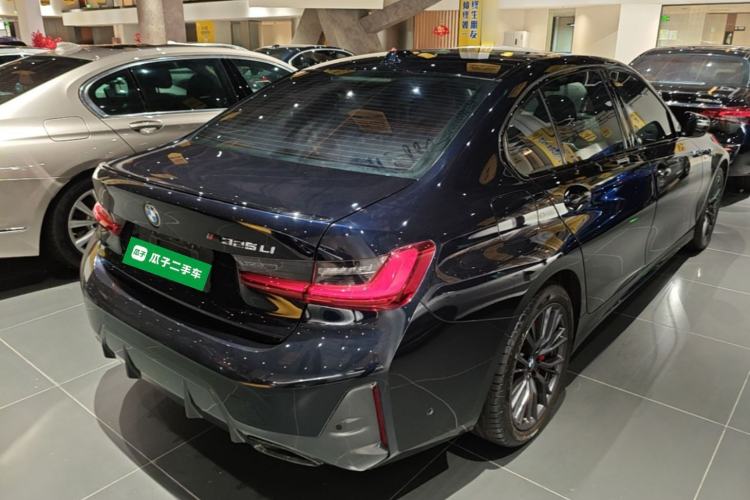 Used BMW 3 Series 2024 325Li M Sport Night Edition Package Rear Right 45 Deg