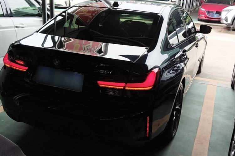 Used BMW 3 Series 2024 325i M Sport Night Edition Package Rear Right 45 Deg