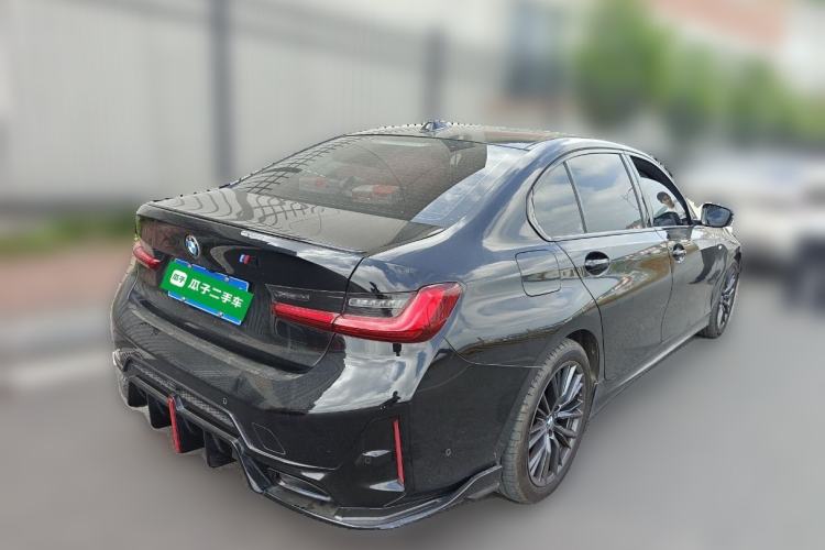 Used BMW 3 Series 2024 325Li M Sport Night Edition Package Rear Right 45 Deg