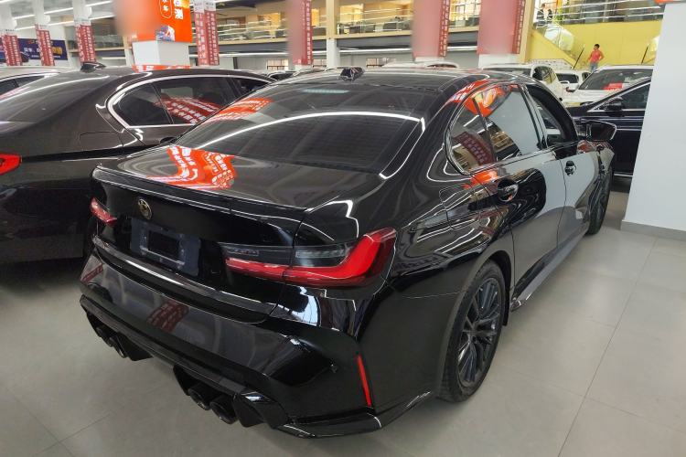Used BMW 3 Series 2024 325Li M Sport Night Edition Package Rear Right 45 Deg