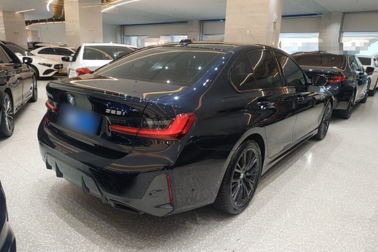 Used BMW 3 Series 2024 325i M Sport Night Edition Package Rear Right 45 Deg