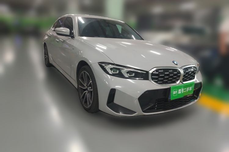 Used BMW 3 Series 2024 325Li xDrive M Sport Package Front Right 45 Deg