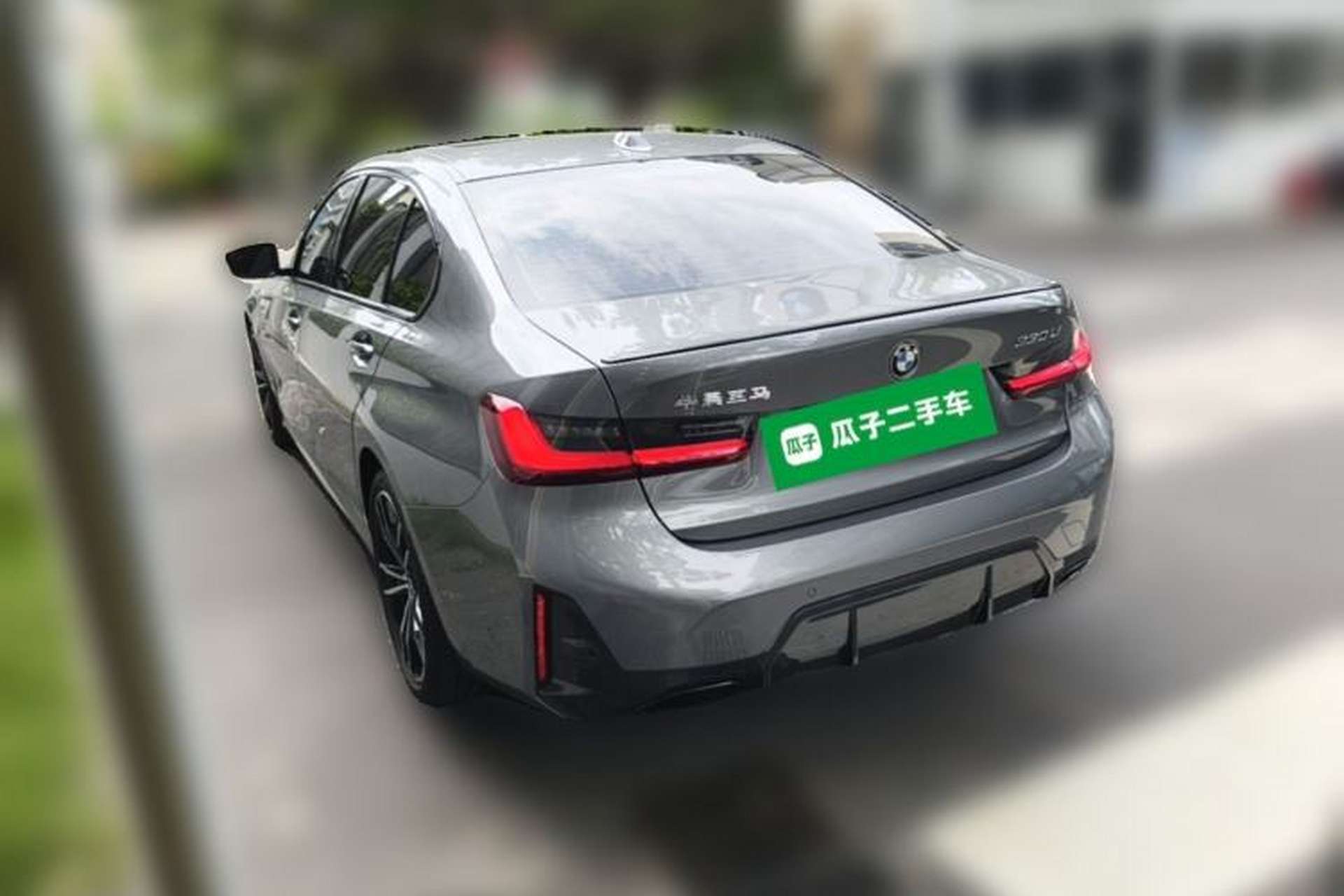 Used BMW 3 Series 2024 330Li M Sport Night Edition Package Rear Left 45 Deg